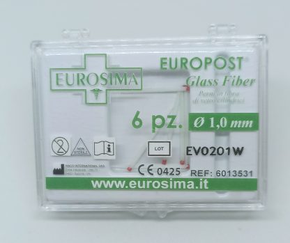 Perni in fibra di vetro Europost, conf. 6 pz