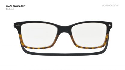Occhiali con calamita magnetico Black Demi