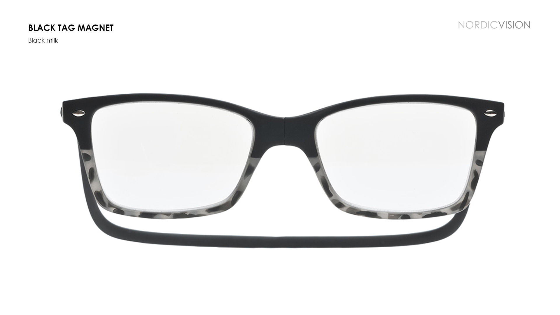 Occhiali con calamita magnetico Black Milk