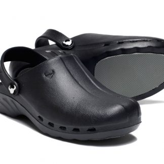 Zoccoli medicali Oden Nero di Suecos® Calzature sanitarie ergonomiche, certificate ed antiscivolo