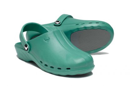 Zoccoli comodi e leggeri Oden Verde di Suecos®Calzature sanitarie ergonomiche, certificate ed antiscivolo