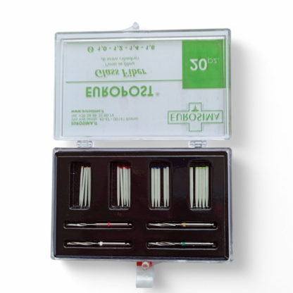 Perni in fibra di vetro-Intro kit 20pz+4 frese Europost