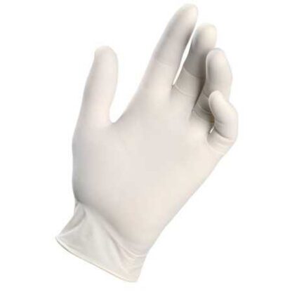 Guanti in lattice senza polvere AQL 0,65