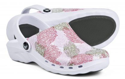 Zoccoli medicali Oden Coral di Suecos® Calzature sanitarie ergonomiche, certificate ed antiscivolo