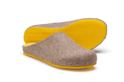 Sansa Nut-Yellow Pantofole con plantare anatomico Suecos®