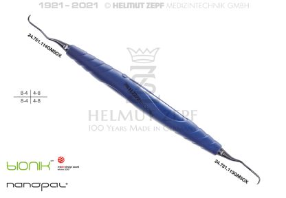 Curette Gracey 13/14 per profilassi di Helmut Zepf 24.207.13G