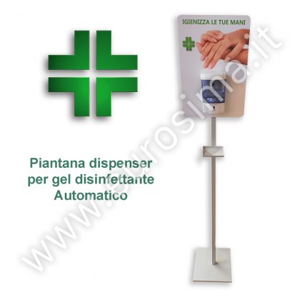 Piantana per gel igienizzante automatico No Touch