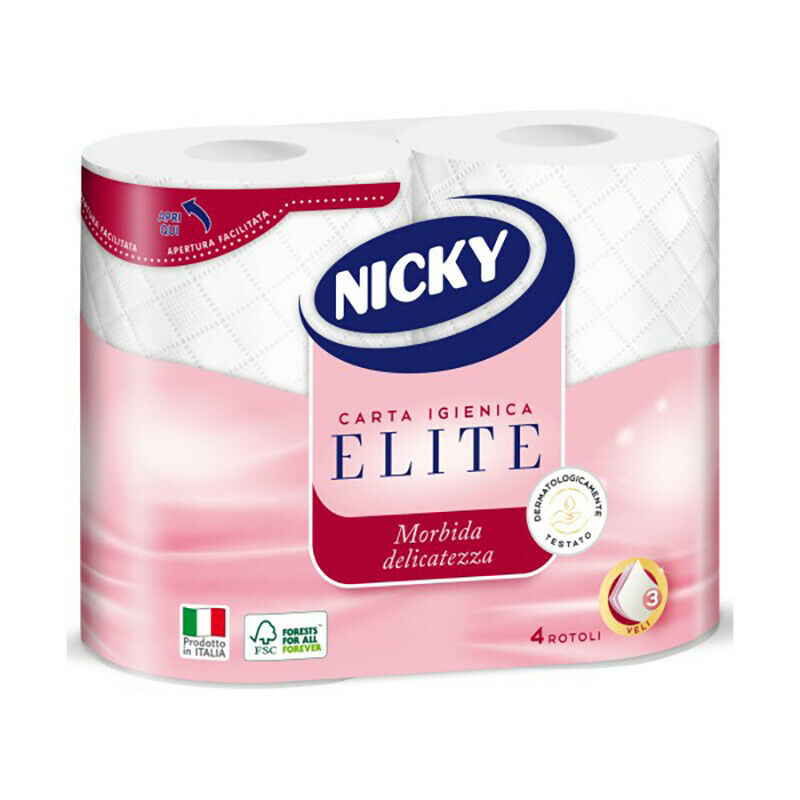 Carta Igienica a 3 veli, 12 rotoli