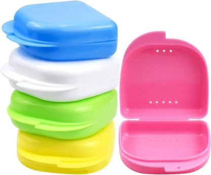 Ortho bite, contenitore per bite e placche, conf. 10 pz vari colori
