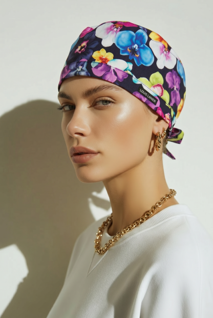 Bandana Unisex Night Orchid