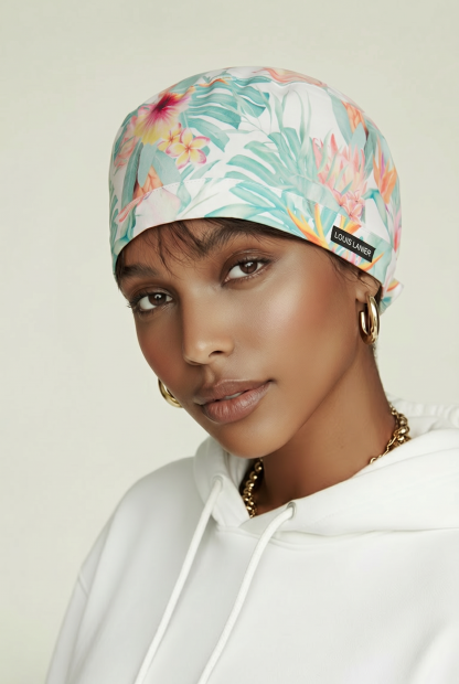 Bandana Unisex Pastel Garden