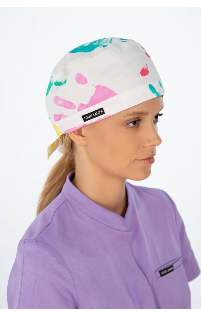 Happy Hand bandana unisex in tessuto di nuova generazione di Louis Lanier