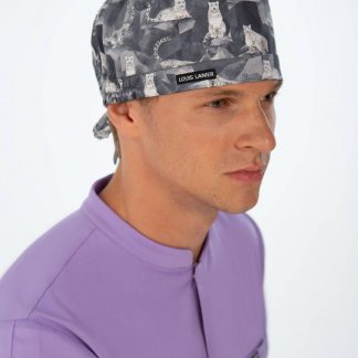 snow-leopard man-bandana
