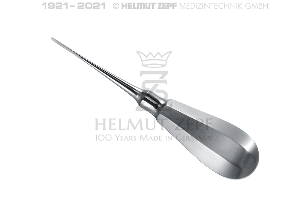 17.001.00 Elevatore radice dentale 2 mm di Helmut Zepf