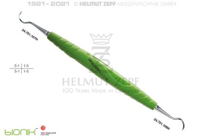 Scaler Hygienist H 6/7 per profilassi di Helmut Zepf 24.208.06H