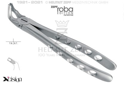 Pinza per estrazione RoBa 12.221.90Z Helmut Zepf