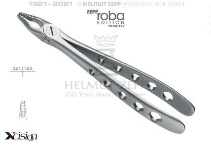 Pinza per estrazione RoBa 12.234.07Z Helmut Zepf