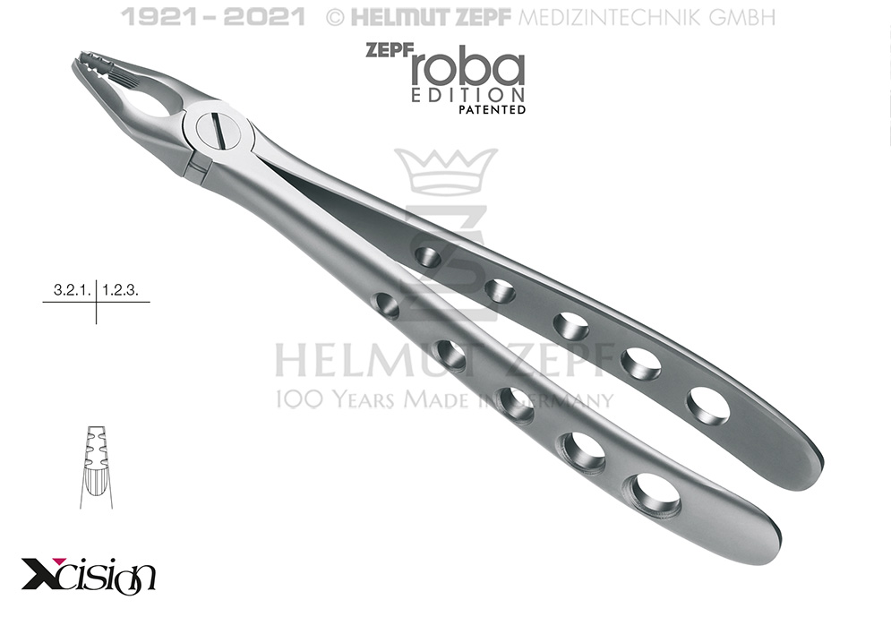 Pinza per estrazione RoBa 12.234.07Z Helmut Zepf