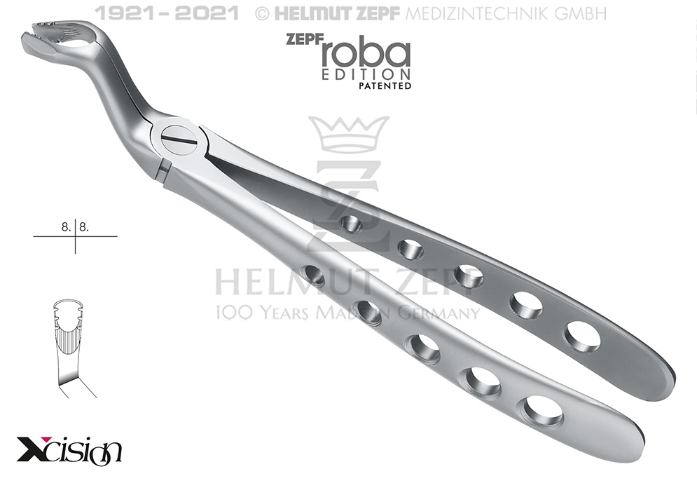 Pinza per estrazione RoBa 12.267.01Z Helmut Zepf