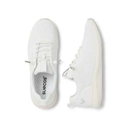 KLAR sneakers bianche comfortevoli e traspiranti
