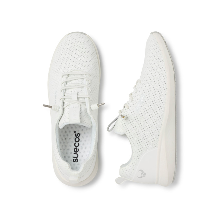 KLAR sneakers bianche comfortevoli e traspiranti
