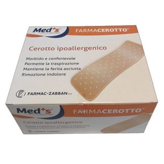 Cerotto strip ipoallergenico Med's 19x72 conf. 1000 pz