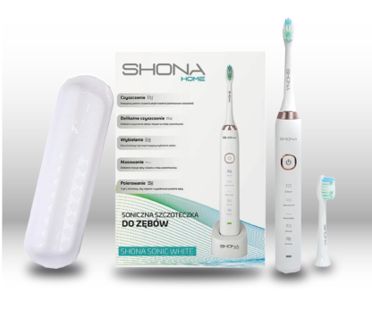 Spazzolino elettrico - sonico SHONA SONIC WHITE