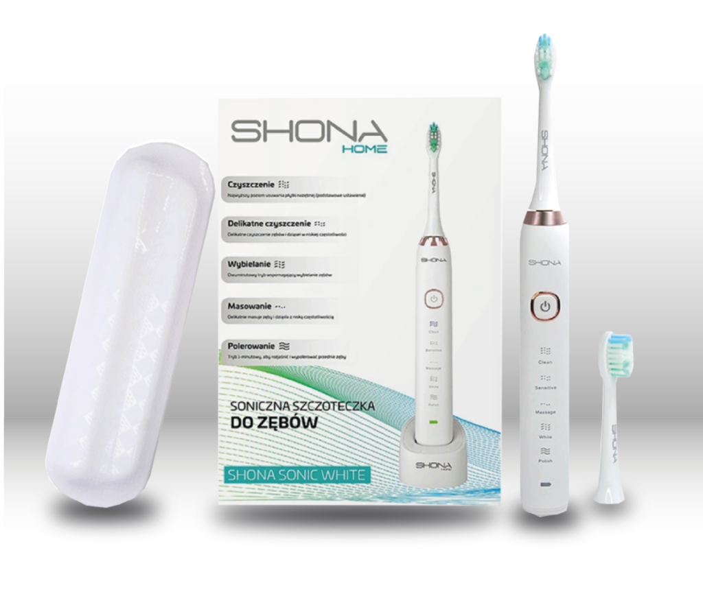 Spazzolino elettrico – sonico SHONA SONIC WHITE