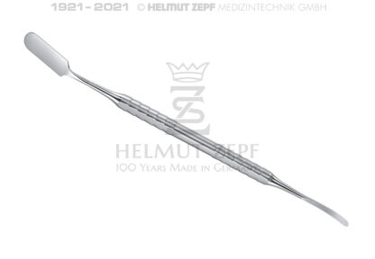 Raspa Prichard combinazione raspatorium dritto 17,5 cm Helmut Zepf 41.878.11
