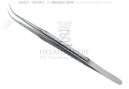PINZETTA ANGOLATA E DIAMANTATA 18 cm Helmut Zepf 22.821.17D
