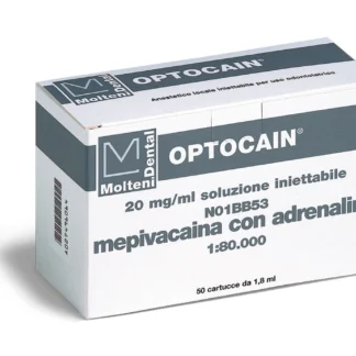 OPTOCAIN 2% mepivacaina cloridrato con adrenalina 1:8000