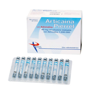 ARTICAINA CELESTE 4% + ADRENALINA 1:200000 - 100x1,8ml PIERREL