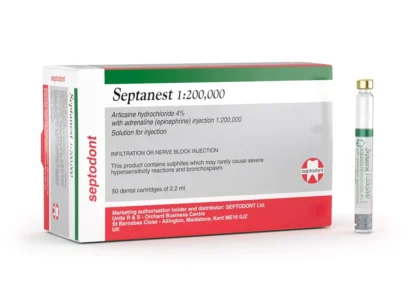SEPTANEST ARTICAINA AL 4% + ADRENALINA 1:2000000 - SEPTODONT