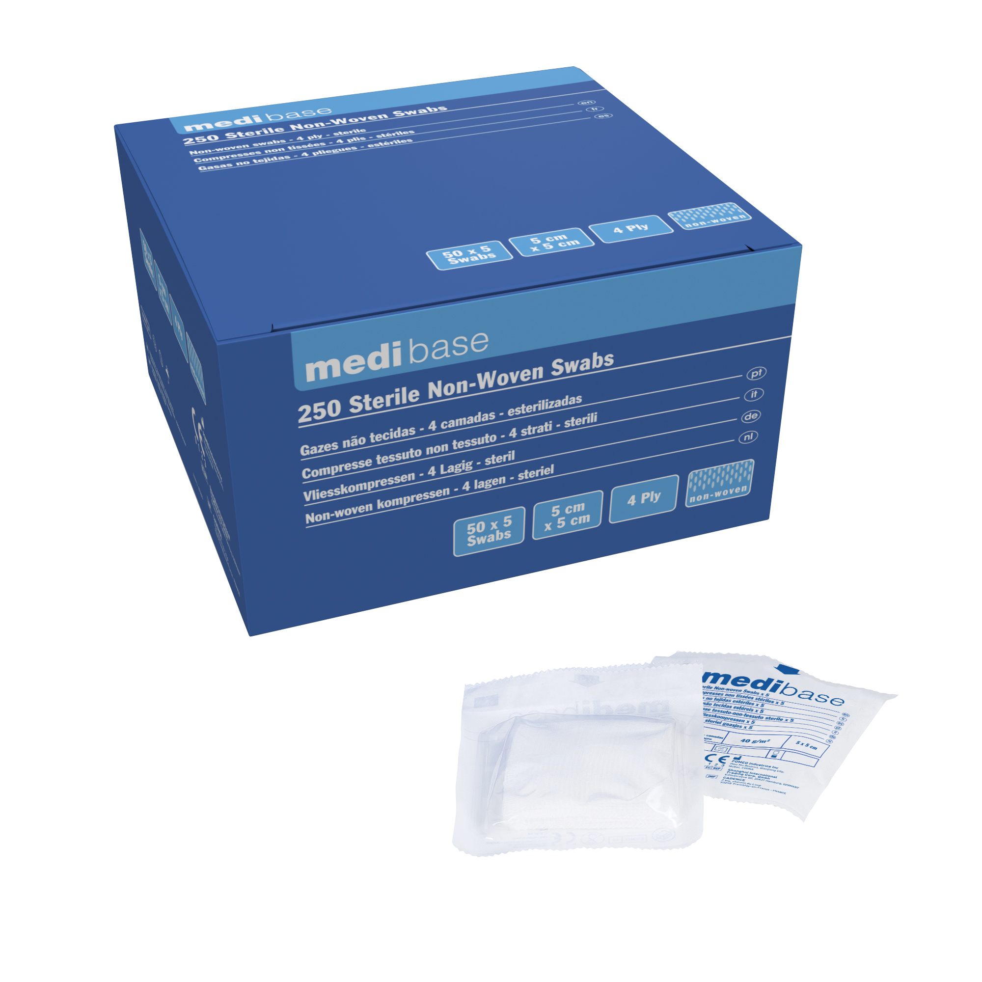 Compresse in TNT Sterili conf. 250 pz