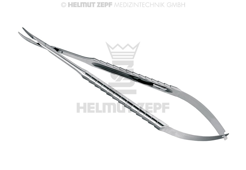 Micro-Portaghi curvo TC 18cm Helmut Zepf 41.011.17TC