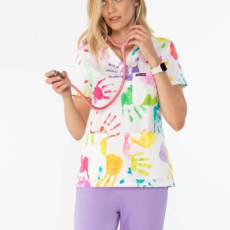 Happy Hand Vannes casacca + Arles pantaloni lilla