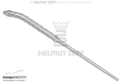 Manico curvo CompoSmooth per inserti in silicone